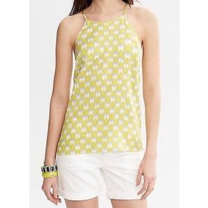 Banana Republic Milly Collection Yellow Tank - M